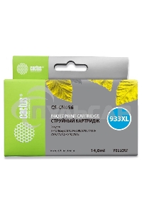 Картридж струйный Cactus CS-CN056 №933 желтый (14 мл) для HP OfficeJet 6600