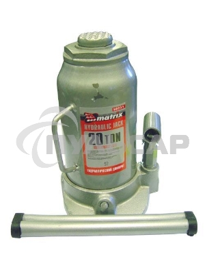 Домкрат Matrix бутылочный 20т h подъема 242–452мм