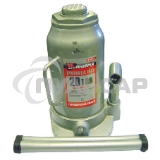Домкрат Matrix бутылочный 20т h подъема 242–452мм Домкрат Matrix бутылочный 20т h подъема 242–452мм