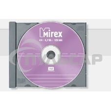 Диск DVD+RW Mirex 4.7 Gb, 4x, Slim Case (1), (1/50)