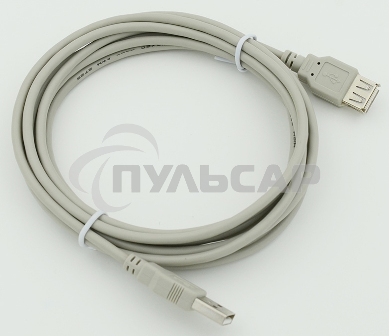 Кабель USB 2.0 Am-Af удлинитель 3м