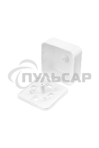 Коробка распаячная ОУ для кабель-канала 50х50х20 мм, белая, IP40 Rexant