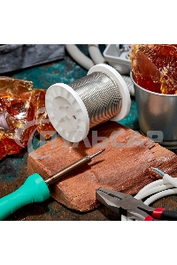 Припой ПОМ-3, 500г, Ø2мм, (олово 97%, медь 3%), бессвинцовый, ГОСТ 21931-76, катушка Rexant