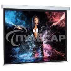 Экран Cactus 180x180см Wallscreen CS-PSW-180x180 1:1 настенно-потолочный рулонный белый