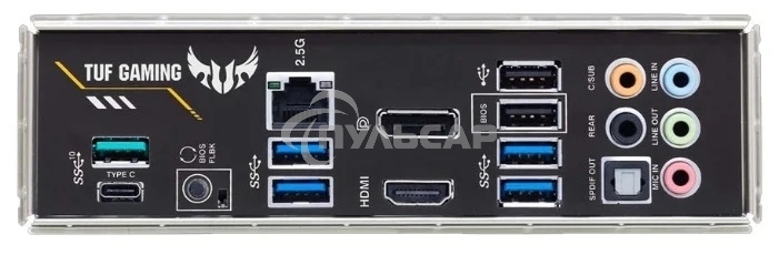 Материнская плата ASUS TUF GAMING B550-PLUS, AM4, AMD B550, 4xDDR4, 6xSATA, 2xM.2, 1xPCIe 4.0 x16, 1xPCIe 3.0 x16, 3xPCIe x1, 1xHDMI, 1xDP, 1x 2.5Gb LAN, 4xUSB-A 3.2 Gen 1, 1xUSB-A 3.2 Gen 2, 2xUSB-A 2.0, 1xUSB-C 3.2 Gen 2, 5x3.5 мм, 7.1, ATX