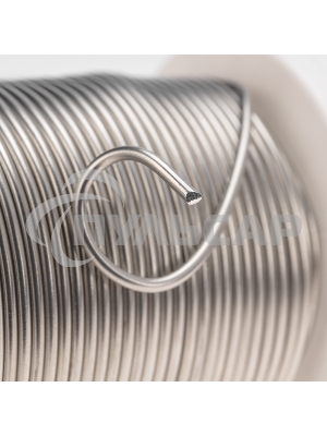 Припой ПОМ-3, 500г, Ø2мм, (олово 97%, медь 3%), бессвинцовый, ГОСТ 21931-76, катушка Rexant