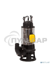 Фекальный насос Denzel FP1800-KS, 1800 Вт, напор 17 м, 26000 л/ч, нож-измельчитель 99806