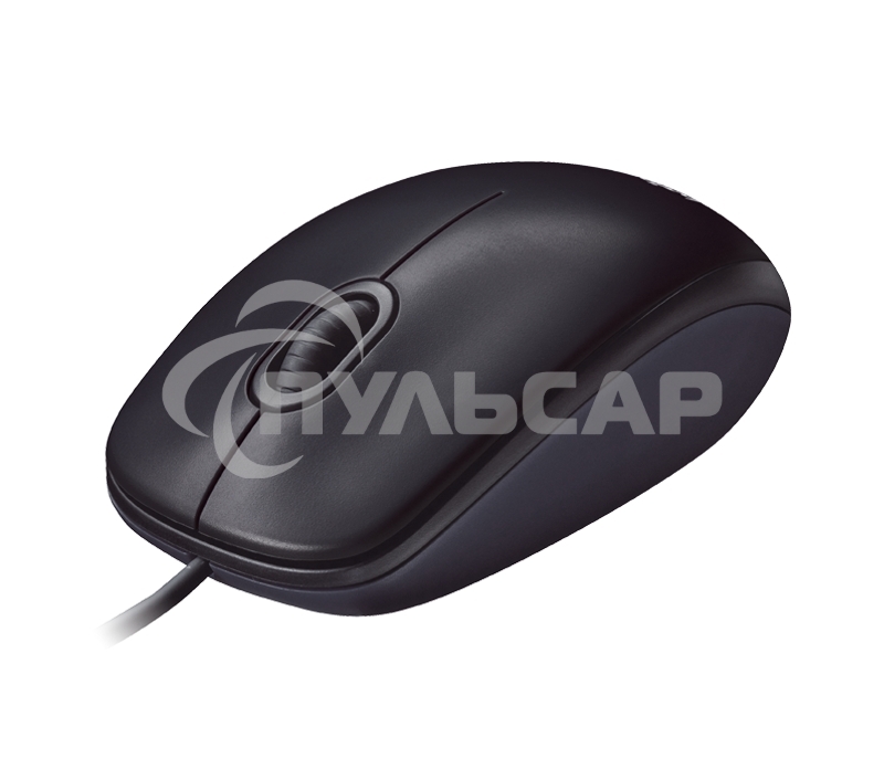 Мышь проводная Logitech M90 черный/серый, 1000 dpi, USB, кнопки - 3