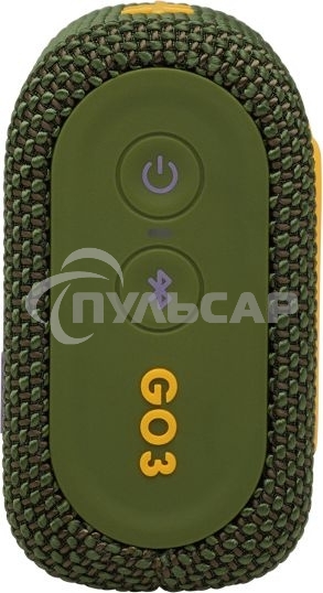 Портативная акустика JBL GO 3, зеленый