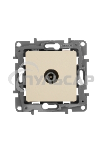 Розетка TV оконечная, Сл.кость ETIKA 