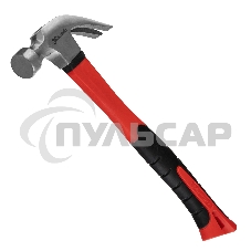 Молоток-гвоздодер Matrix ''optimal'', 450 г, фибергласовая обрезиненная рукоятка