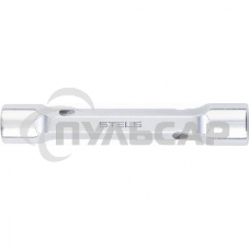 Ключ трубка торцевой усиленный, 10х11 мм, CrV Stels