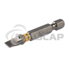 Набор бит SL6,0х50, сталь S2, шестигранный профиль, 10шт. Denzel