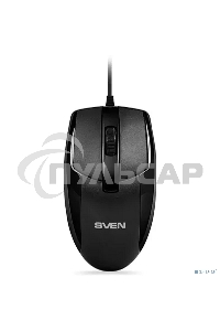 Комплект клавиатура + мышь SVEN KB-S330C черный (104+12Fn)+3кл, 1200DPI)