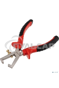 Плоскогубцы для зачистки проводов Rexant 160 мм никелированные, двухкомпонентные рукоятки