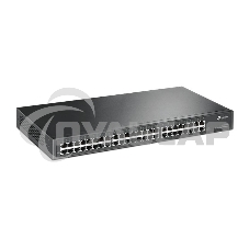 Сетевой коммутатор TP-Link SMB TL-SG1048 Коммутатор 48-port Gigabit Switch, 1U 19-inch rack-mountable steel case
