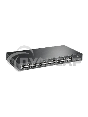 Сетевой коммутатор TP-Link SMB TL-SG1048 Коммутатор 48-port Gigabit Switch, 1U 19-inch rack-mountable steel case