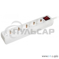 Удлинитель WYP10-16-05-03-ZK-N У05К-выкл. 5 мест 2 Р + P Е /3метра 3х1мм2 16А/250 IEK