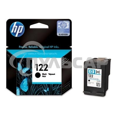 Картридж струйный HP 122 CH561HE черный для HP DJ 1050/2050/2050s (120стр.)