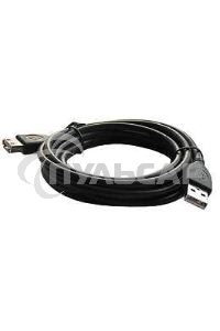 Кабель Gembird PRO CCF-USB2-AMAF-6 USB 2.0 кабель удлинительный 1.8м AM/AF позол.конт., фер.кол., пакет