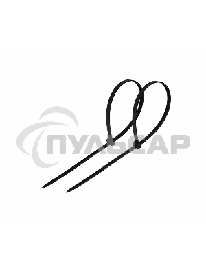 Хомут-стяжка кабельная нейлоновая Rexant 120 x2,5 мм, черная, упаковка 100 шт.