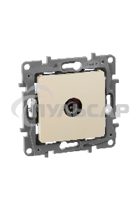 Розетка TV оконечная, Сл.кость ETIKA 