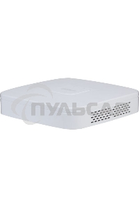 Видеорегистратор Dahua DHI-NVR2104-I2 4-канальный IP-видеорегистратор 4K и H.265+, ИИ