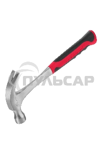 Молоток-гвоздодер Matrix 450 г, цельнометаллический, двухкомпонентная рукоятка