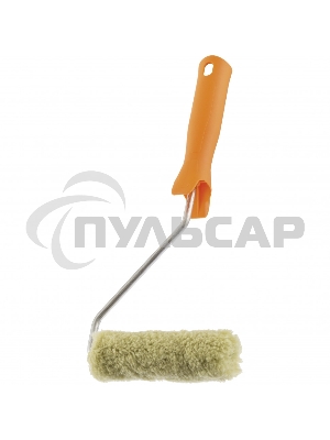 Мини-валик в сборе Фасадные работы,110 мм,ворс 12мм,D16мм,Dруч.6мм,полиакрил,полиэстер Сибртех