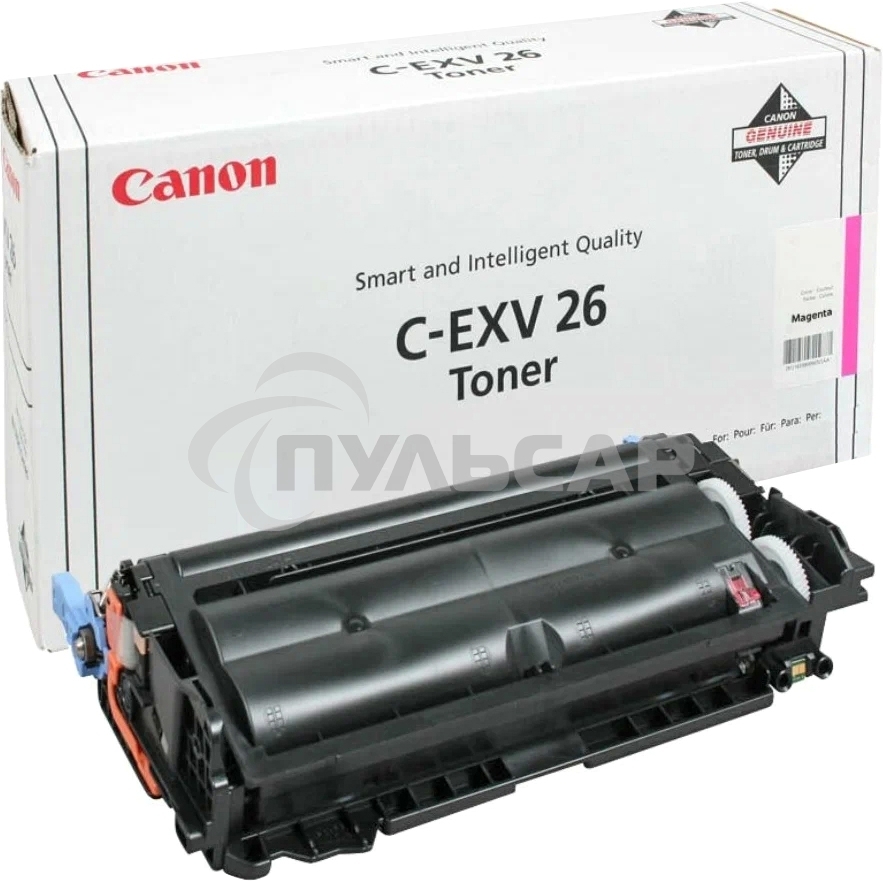 Картридж лазерный CANON C-EXV26 пурпурный (6000 стр) для Canon iRC 1021i