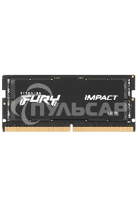 Оперативная память Kingston Fury Impact, DDR5, 16Gb (1x16Gb), 4800MHz, CL38, SO-DIMM