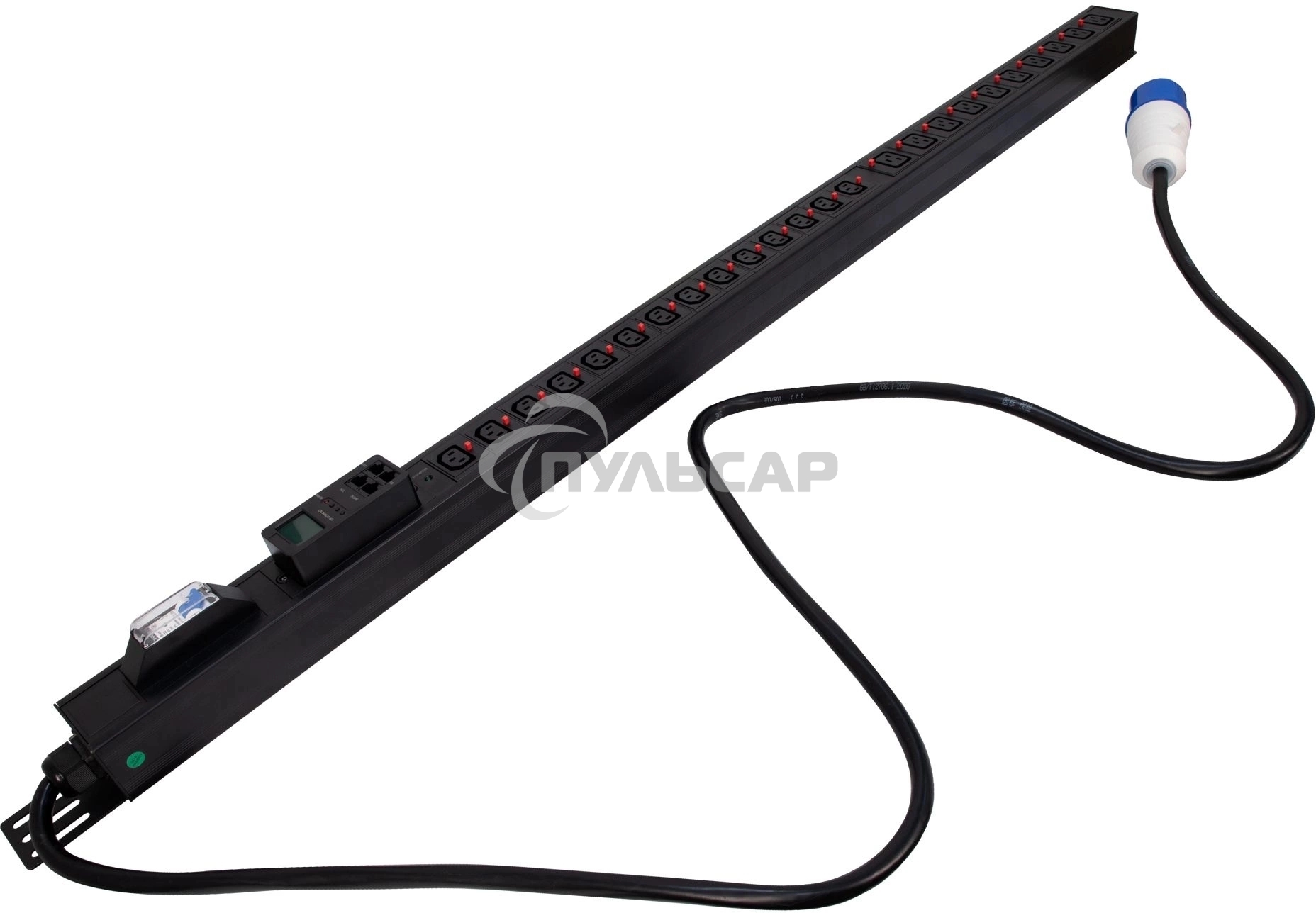 Блок распределения питания Powercom PDU-32AV24-14C3-10C9-1P