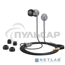 Наушники вкладыши Sennheiser CX 200 Street II 1.2м черный проводные (в ушной раковине)