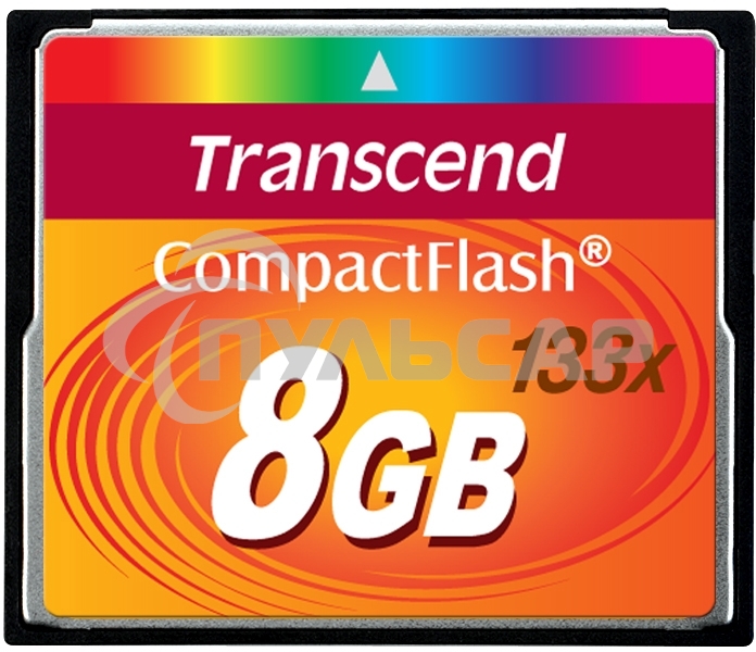 Флеш карта CF 8Gb Transcend TS8GCF133 w/o adapter