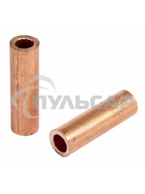 Гильза ГМ 16-6 (16 мм² - Ø 6 мм) (в упак. 5 шт.) Rexant