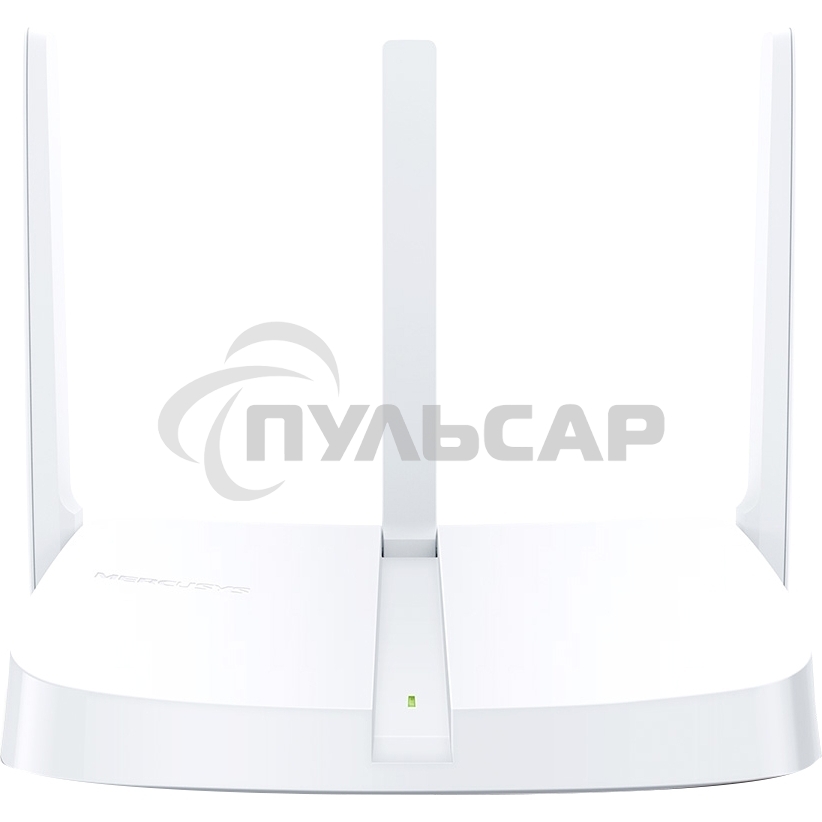 Роутер Mercusys MW306R 300 Mbps Multi-Mode Wireless N Router, 3 × Fixed External Antennas, 3× 10/100 LAN Port, 1× 10/100 WAN Port, 4 in 1- Access Point/Router/Range extender/WISP Mode, WPS/Reset Button, Parental Controls, Guest Network