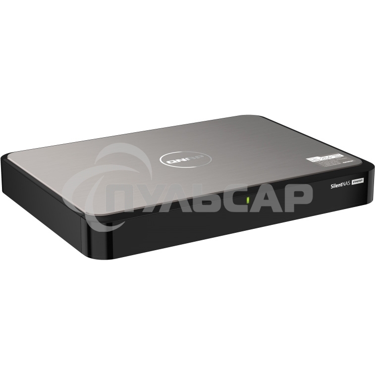 Сетевое хранилище SMB QNAP HS-264-8G Silent NAS 2 HDD trays, 4-core Intel Celeron N5105 2.0 GHz up to 2.9 GHz, 8 GB RAM, 2x2.5 Gigabit Ethernet, 2 xUSB 3.2 Gen 2 (10Gbps), 2xHDMI.