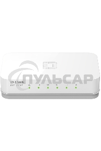 Коммутатор D-Link DES-1005C/B1A, 5-port UTP 10/100Mbps Auto-sensing, Stand-alone, Unmanaged Palm-top Fast Ethernet Switch