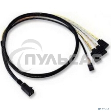 Кабель ACD-SFF8643-SATASB-10M, INT SFF8643-to-4*SATA+SB (MiniSAS HD -to- 4*SATA+SideBand internal cable) 100см