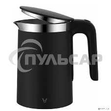 Чайник электрический Viomi Double-layer kettle черный V-MK171A