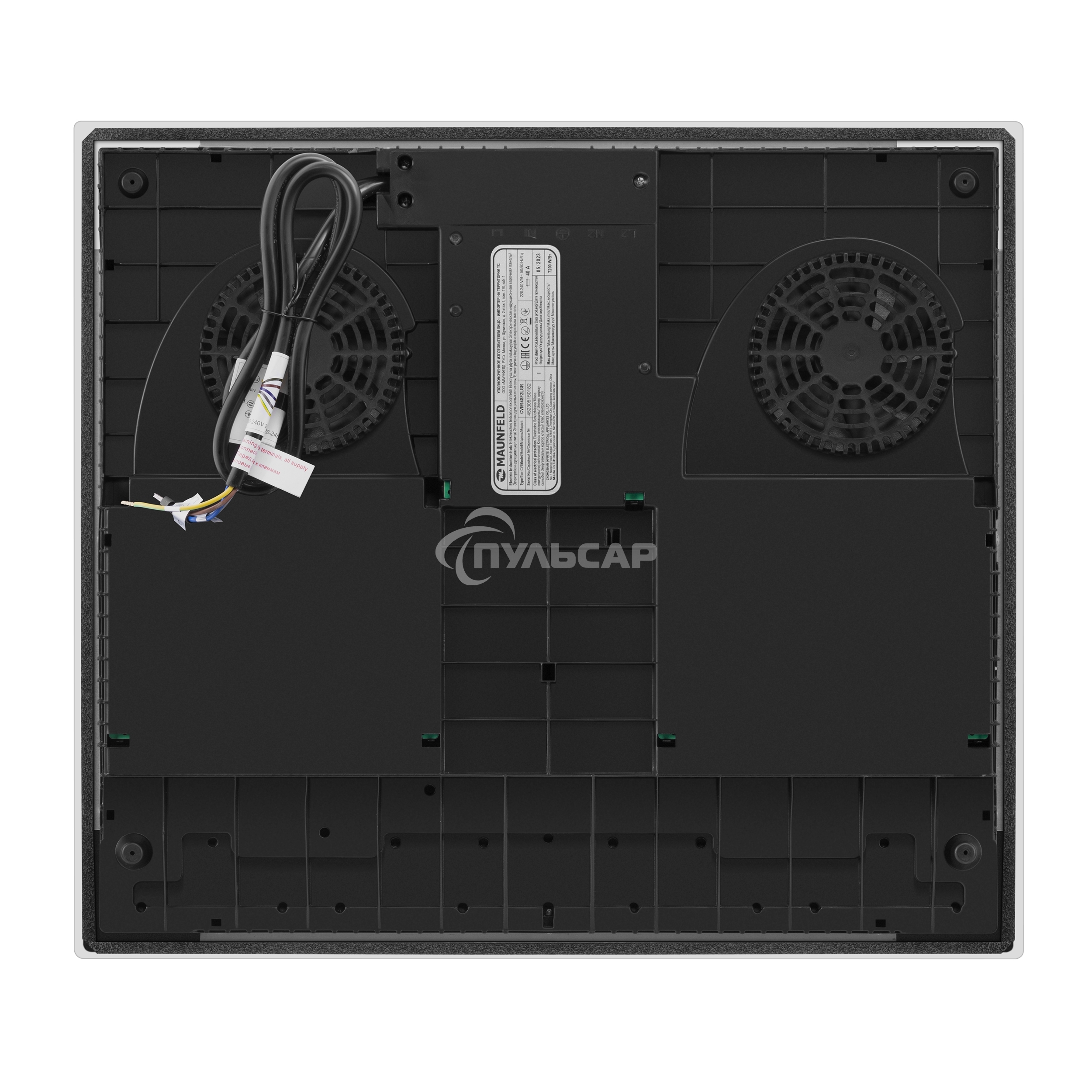 Индукционная варочная панель Maunfeld CVI594SF2LGR Inverter