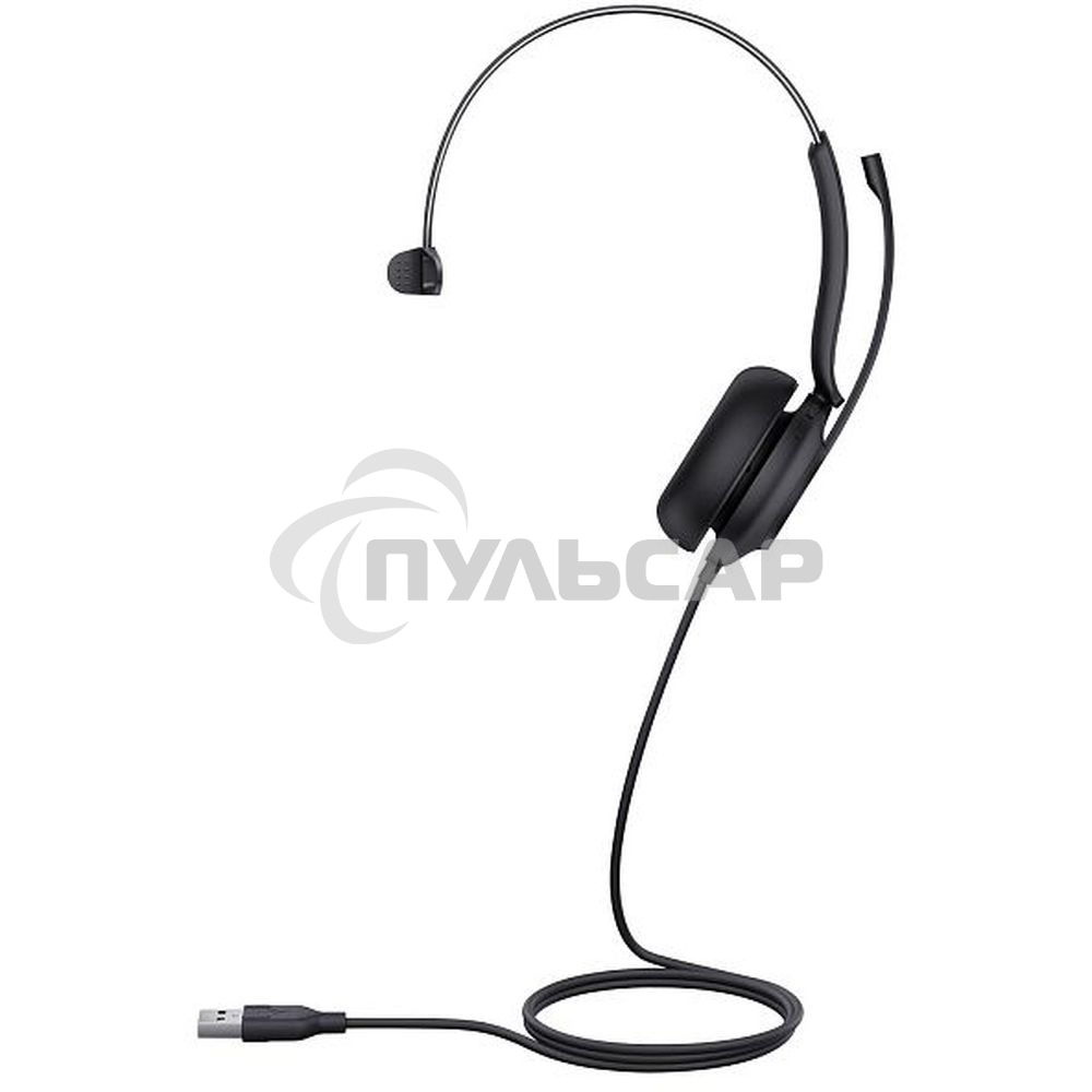 Гарнитура проводная Yealink UH35 Mono UC черный 1308138