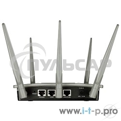 Беспроводная двухдиапазонная точка доступа D-Link DAP-2695 PROJ AC1750 с поддержкой PoE