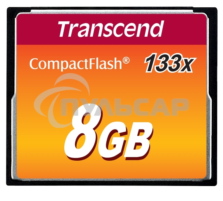 Флеш карта CF 8Gb Transcend TS8GCF133 w/o adapter