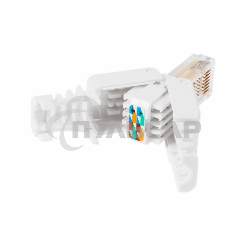 Разъем Rexant RJ-45(8P8C) под витую пару, UTP, категория 5e, самозажимной