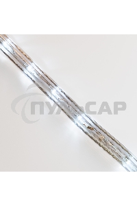 Дюралайт Neon-night LED, эффект мерцания (2W) - белый, 36 LED/м, бухта 100м
