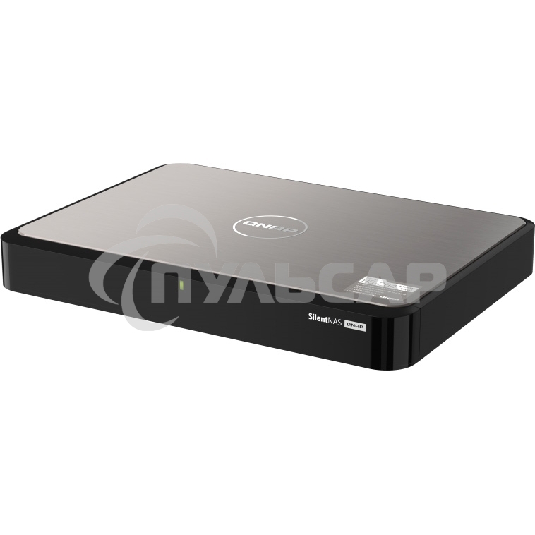Сетевое хранилище SMB QNAP HS-264-8G Silent NAS 2 HDD trays, 4-core Intel Celeron N5105 2.0 GHz up to 2.9 GHz, 8 GB RAM, 2x2.5 Gigabit Ethernet, 2 xUSB 3.2 Gen 2 (10Gbps), 2xHDMI.