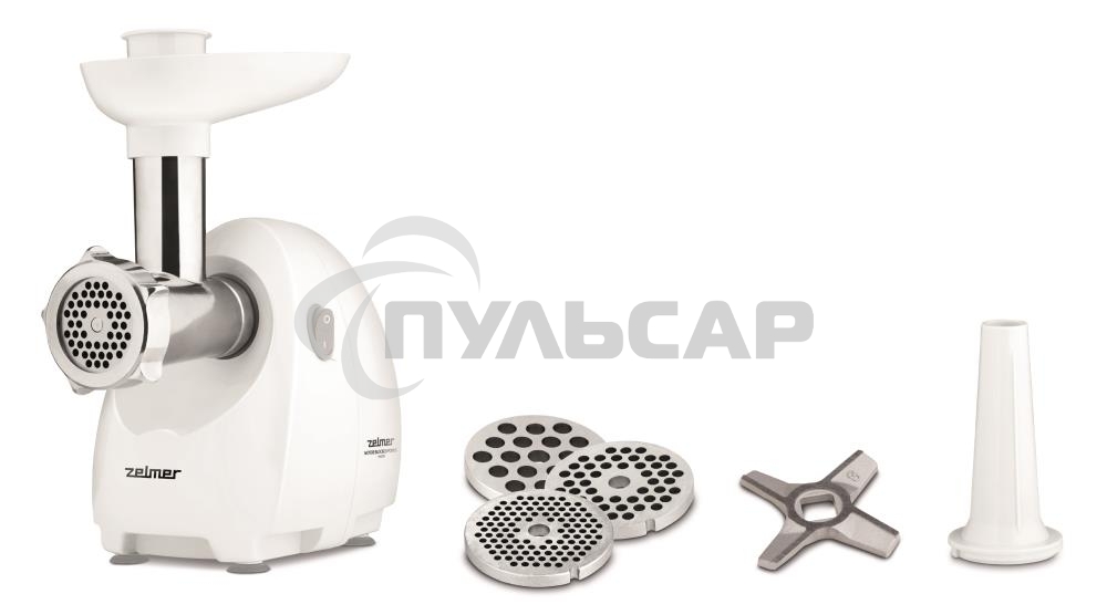 Мясорубка электрическая ZELMER ZMM4080B белый