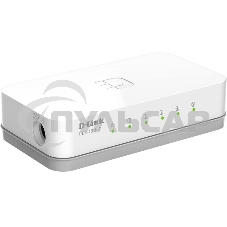 Коммутатор D-Link DES-1005C/B1A, 5-port UTP 10/100Mbps Auto-sensing, Stand-alone, Unmanaged Palm-top Fast Ethernet Switch