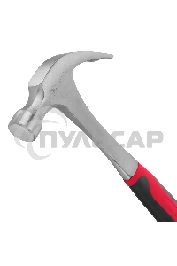 Молоток-гвоздодер Matrix 450 г, цельнометаллический, двухкомпонентная рукоятка